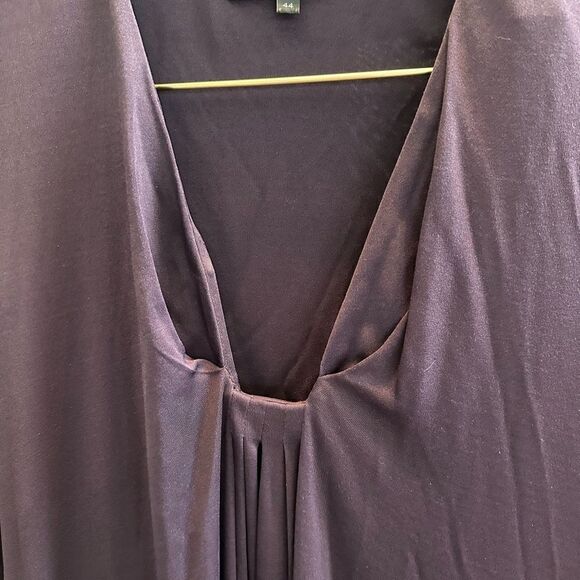 GUCCI purple midi dress with pleats- size 44 - Picture 15 of 16